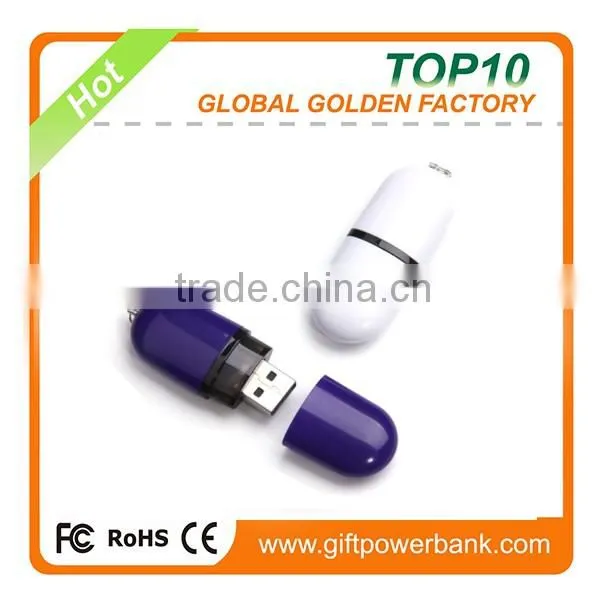 Traditional plastic usb flash drive from china factory