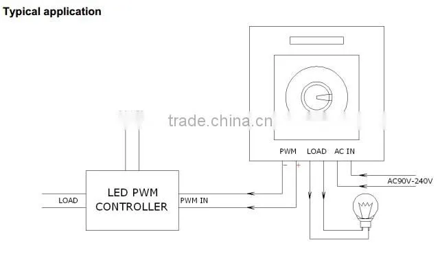 LED Lighting Intelligent Dimming Controller,With Infrared 12 Key Panel Dimmer,LED Dimmer 220V 150w