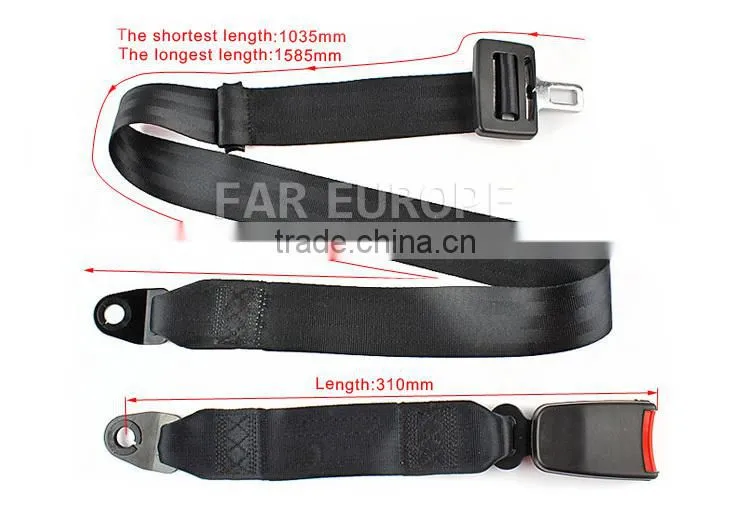 Static belt used school buses