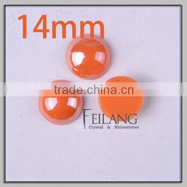 Feilang Factory Price Yellow Hotfix Ceramicl Beads