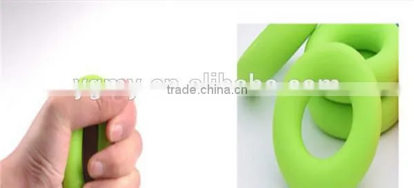 7cm Strength Finger Hand Grip Muscle Power Training Rubber Ring Exerciser