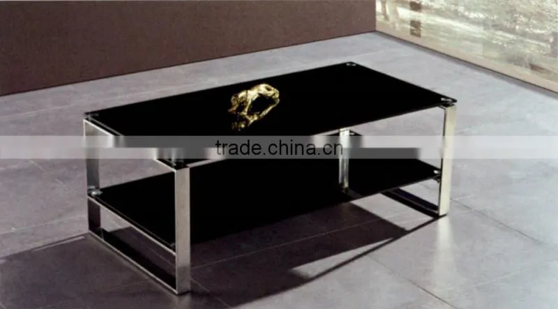2016 Hot Sale New Modern Coffee Table Living Room Unique Glass End Table PT-T002