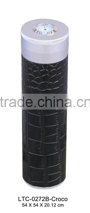 Aluminum wholesale cigar travel humidor tube