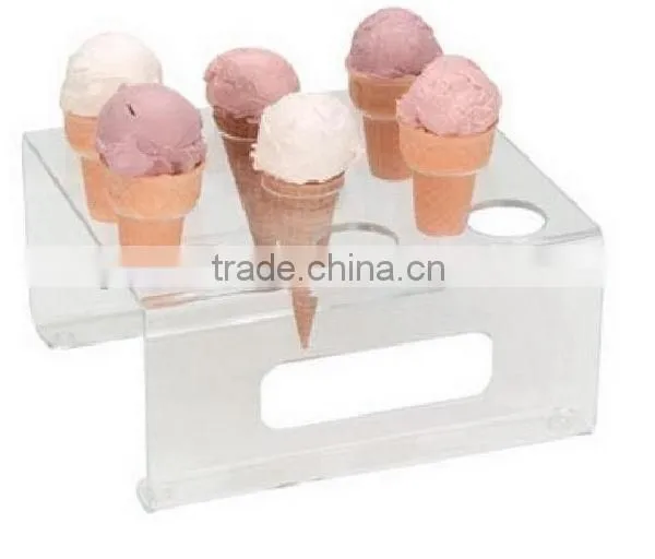 Quality antique big 2 parts acrylic candy box