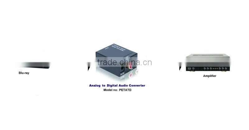 Analog to Digital Audio Converter Adapter China supplier with high quality