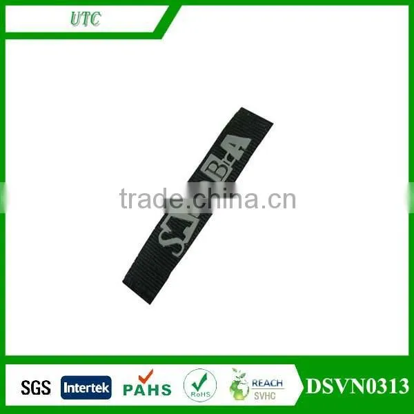 colorful design garment woven main label