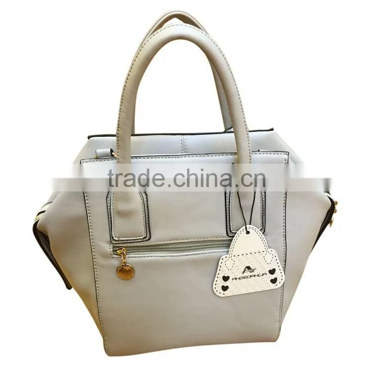 2016 Latest Design OEM Production Guangzhou Women Bag Pu Leather Tote Bags cheap price 2016