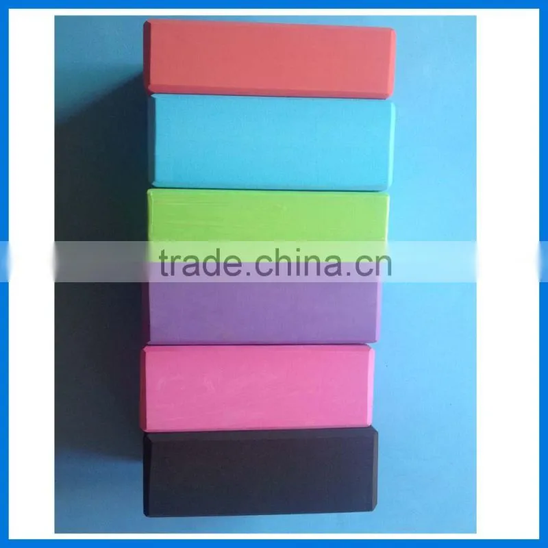 eco-friendly EVA yoga block fitness equipment yoga brick