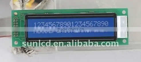 LCD module 2 lines blue negative 20x2 lcd display module