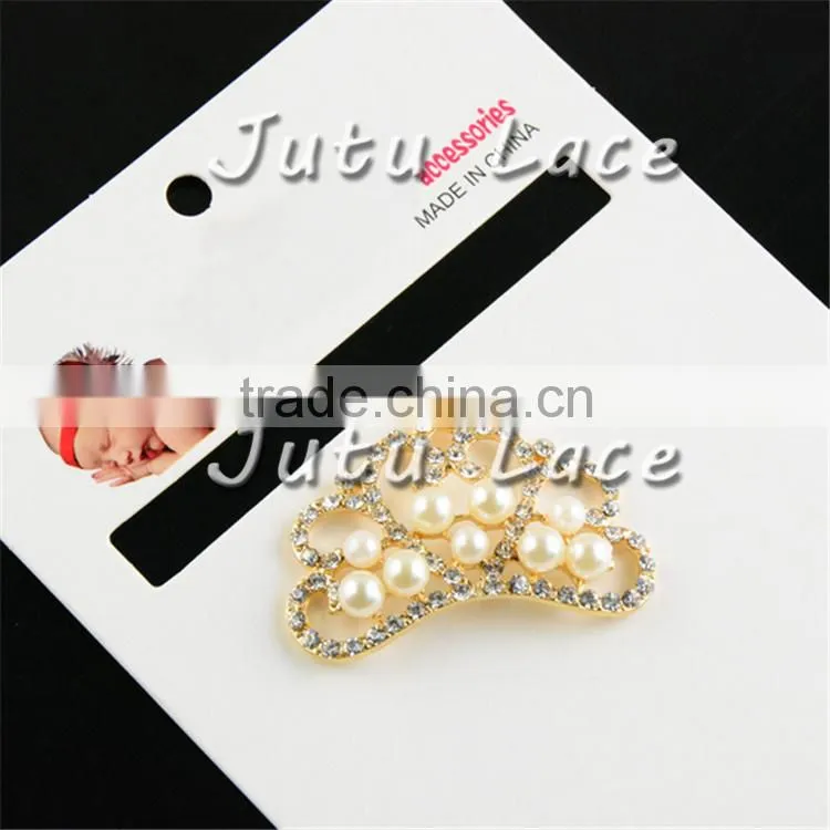 Boutique Chic wedding dress rhinestone buckles for invitations,DIY appliques