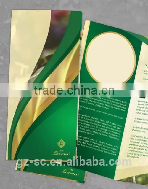 Custom Printable Luxry Cosmetic Brochure