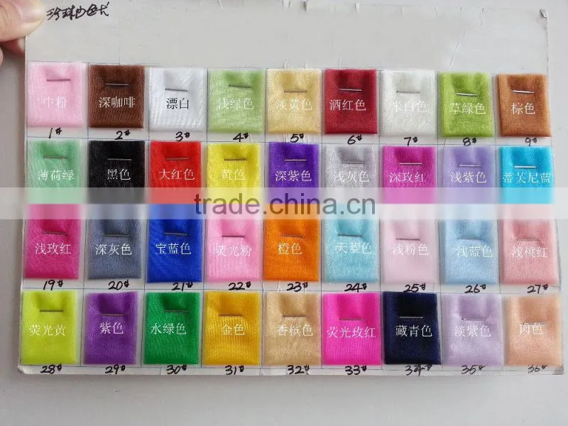 Colorful Organza Sashes Cheap Wholesale Chair Sashes