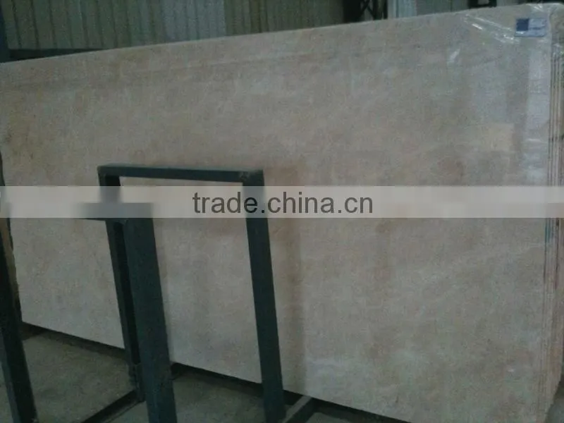 Cream marfil beige marble slab