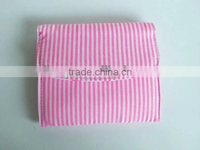cute toiletry bag for girls with velcro closure
