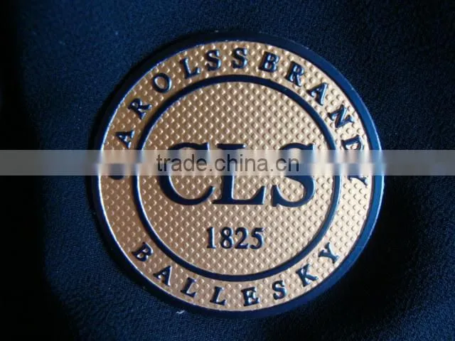 High quality custom made metal logo charms