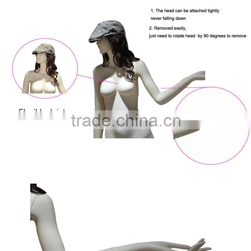 Plus Size White Glossy Sexy High Quality Mannequin Factory In China