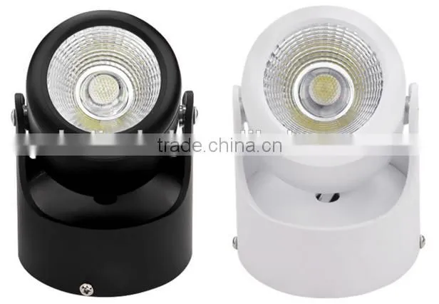360 degree rotating surface mounted led ceiling light