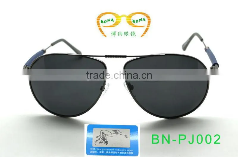polarized sunglass, men's metal sun glasses