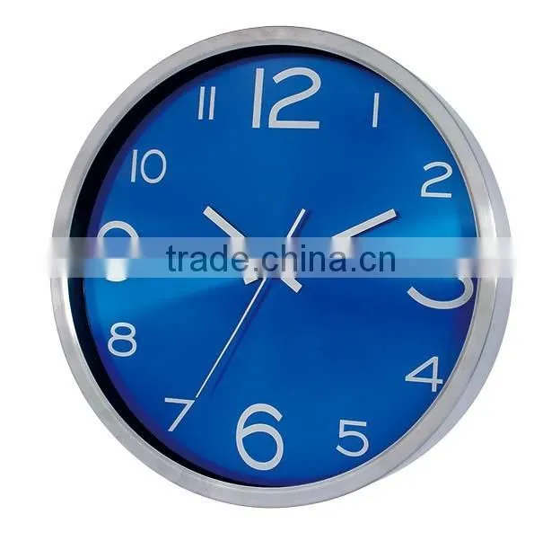 12 inch wall mounting decorative metal clock