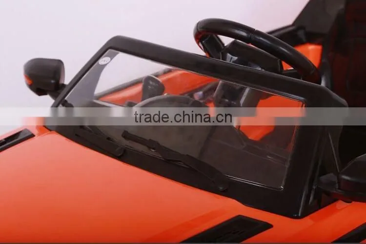 2016 Popular Custom kids electric opening door toy ride on cars wholesale