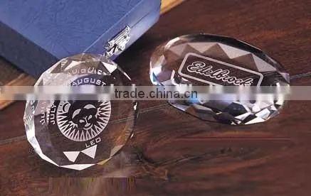 Fashion half ball crystal paperweight