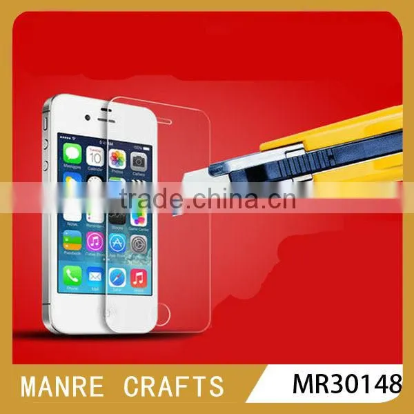Smooth touch screen protective film for mobile phone,premium tempered glass film for iphone
