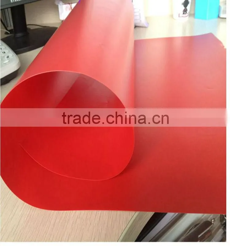 Colored PVC Plastic Sheet 0.30mm for raincoat