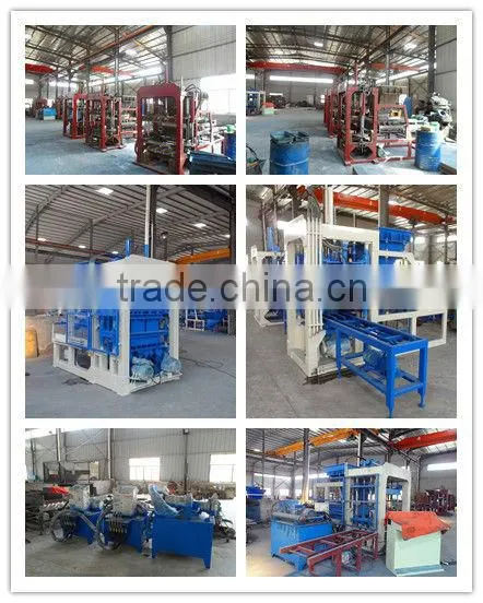 Hydraulic pressure cement block making machine HYM 6-15