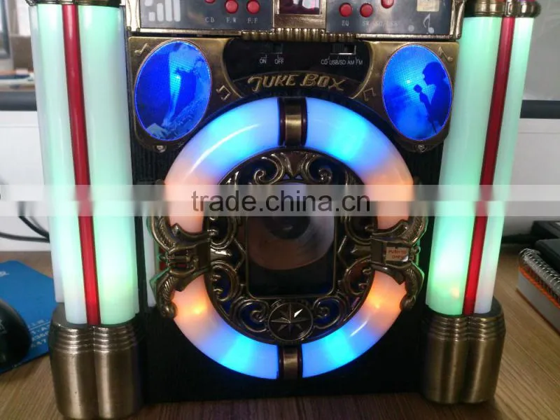 retro radio Jukebox with cd fm am / mp3 / bluetooth speaker