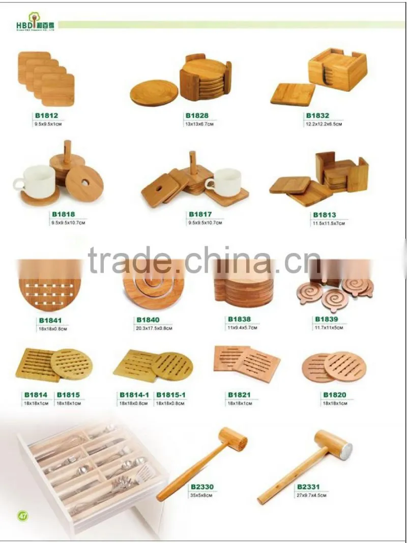 High qulaity round bamboo Table Placemats,Kitchen Table Placemat