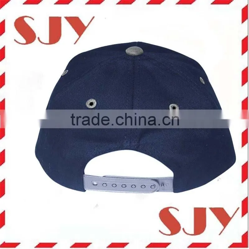 Wholesale custom flat brim cheap blank baseball cap