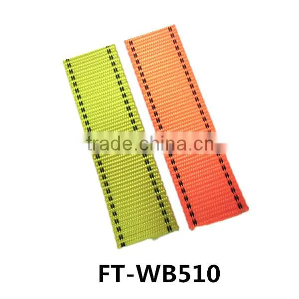 Colorful Reflective Webbing Nylon, Wide10-80mm FT-WB511