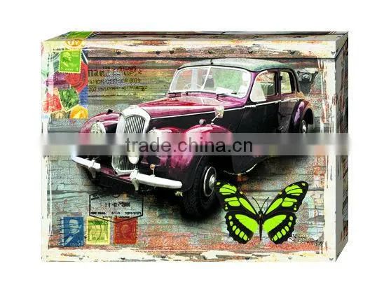 Fashion car canvas printing services