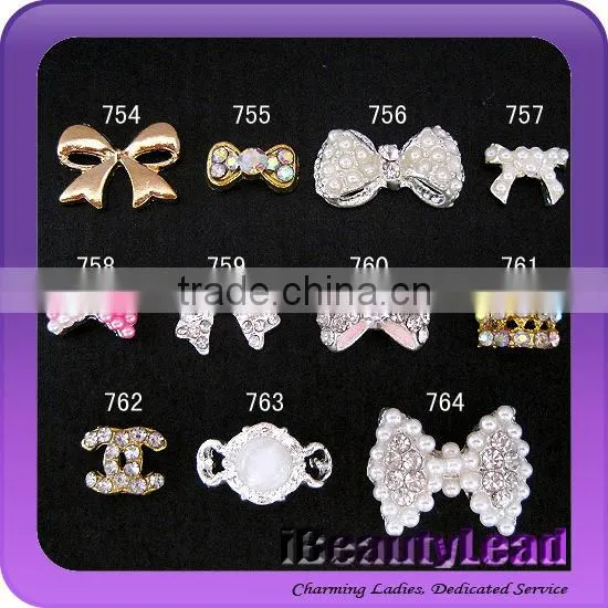 Hot sale 3D nail studs nail metal decoration fashional nail art products