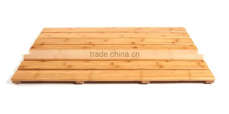 Creative Anti-slip Bath Eco Styles Bath Mat/Non-slip Bamboo Bath Accessories Bathroom Floor Mats