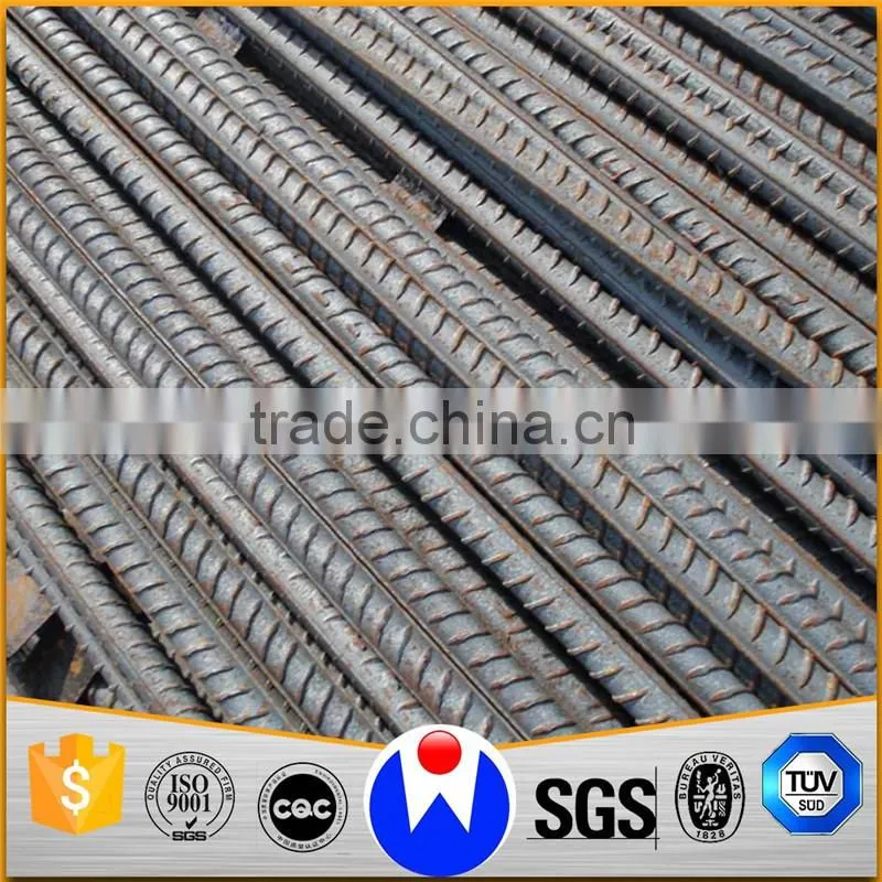 China supplier GB1449 Iron rod deformed reinforced steel bar/steel rod