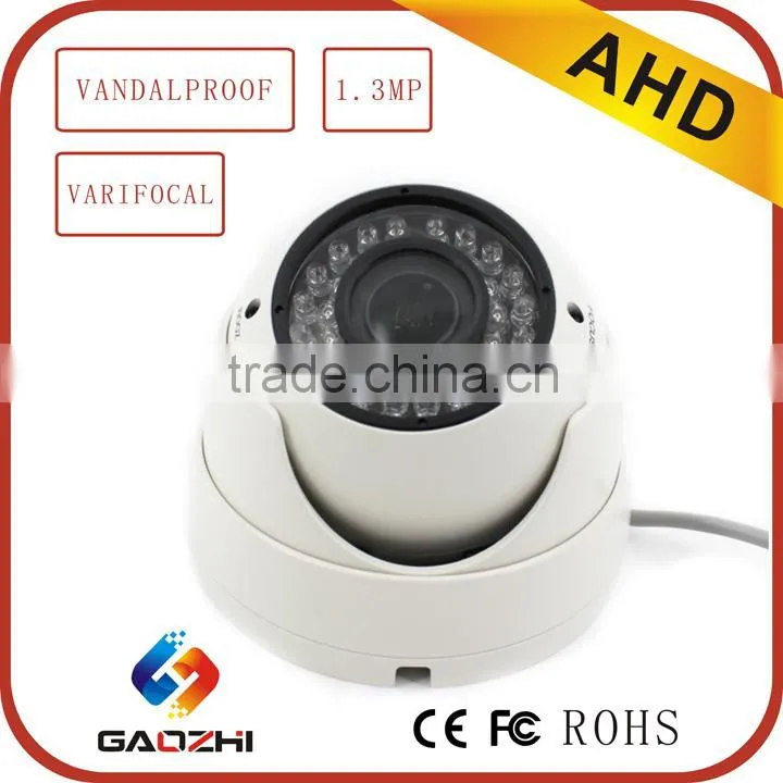 960P IR CUT COMS IP66 2.8-12mm Dome Varifocal AHD camera