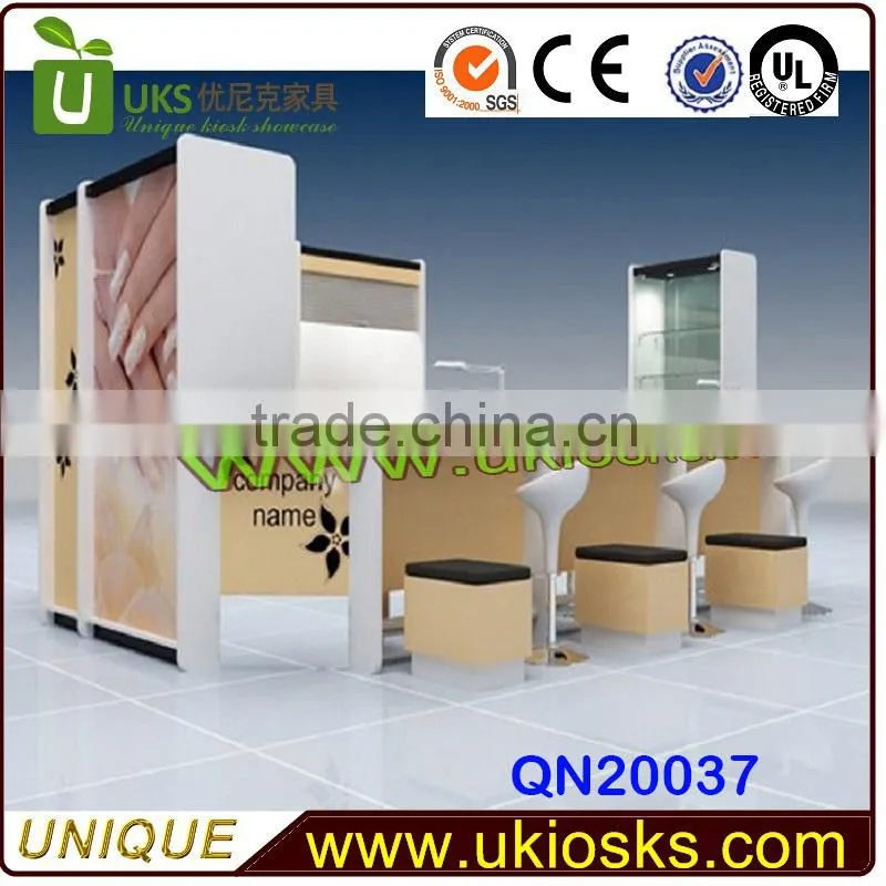 New professional design Jewelry retail kiosk for sale/gold jewelry display kiosk