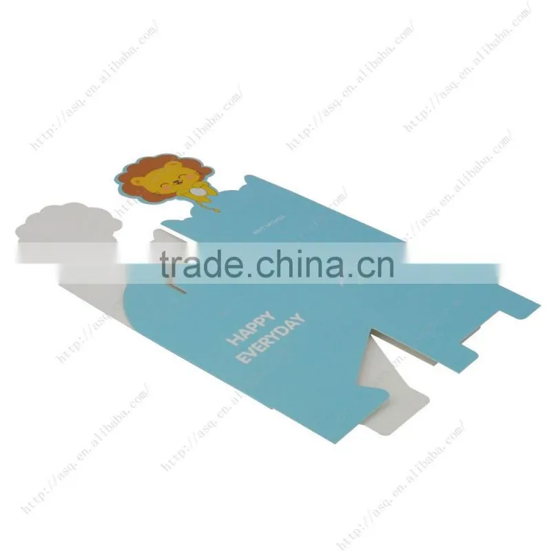 colorful attractive carton animal paper gift packaging box