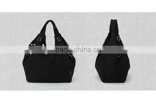 Hot sell leisure canvas travel handbag