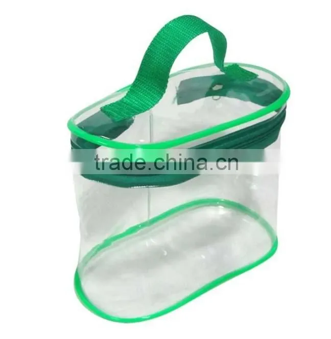 transparent heavy duty mini promotion pvc cosmetic bag