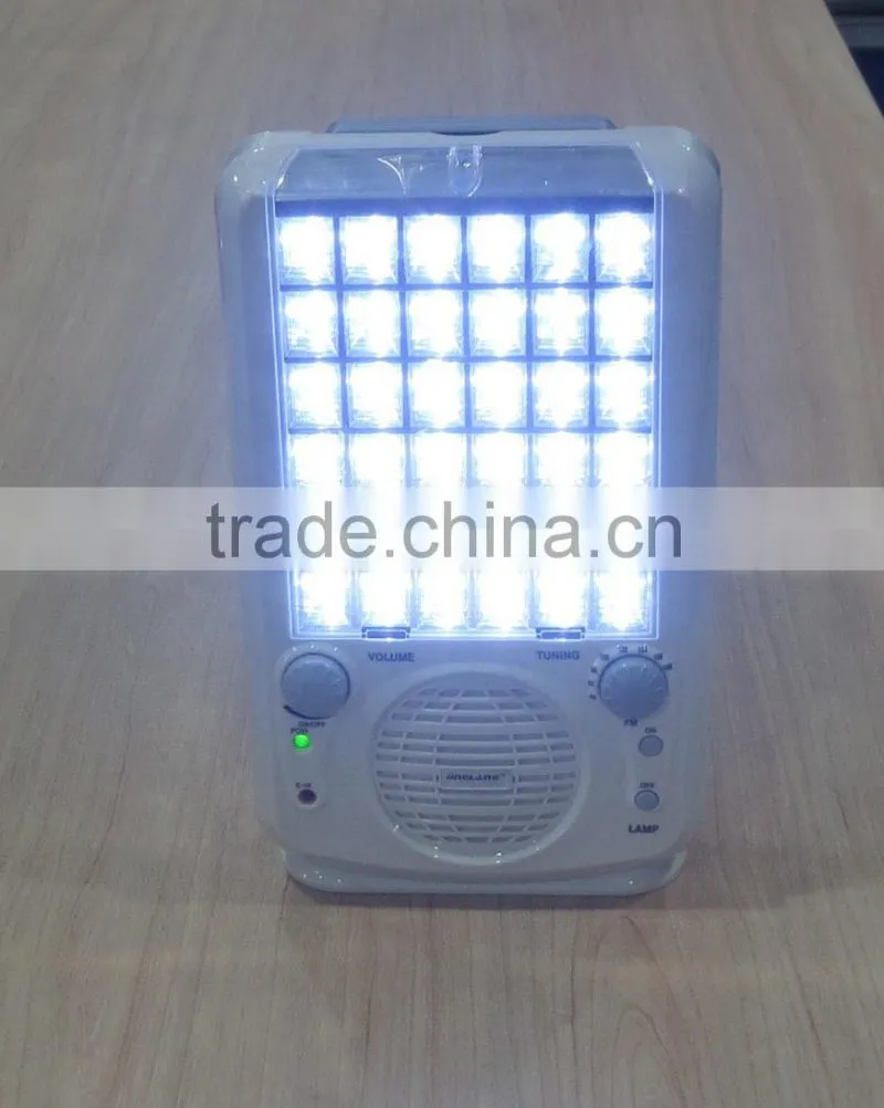 LED solar power emergency light, solar camping equipment MODEL 2006S