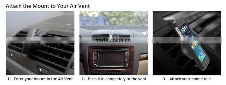 Universal Air Vent Magnetic Car Cellphone Mount Holder