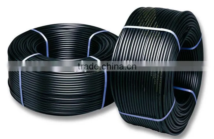 PN16 underground PE plastic water pipe