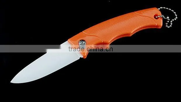 Wholesale folding blade ceramic fruit knife, pocket ceramic knife
