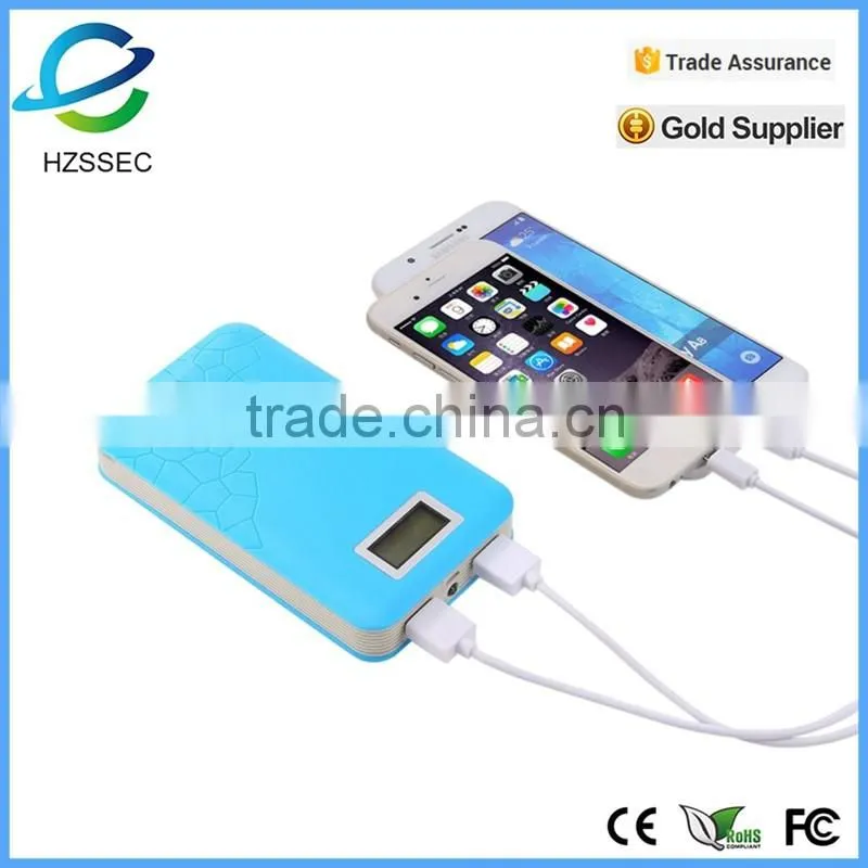 Rechargeble power bank high capacity 16800mah power bank with dual usb output for mobile devices