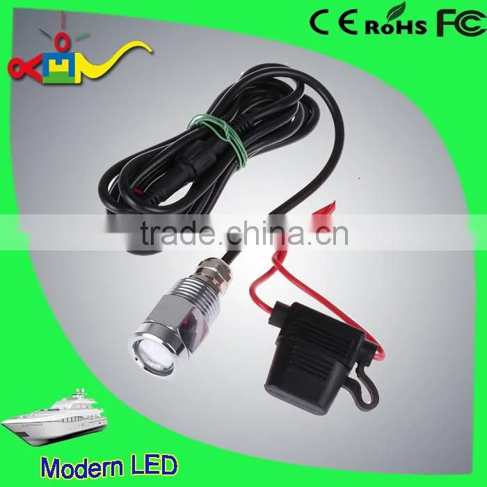 Outdoor IP68 9W C REE underwater led boat lights