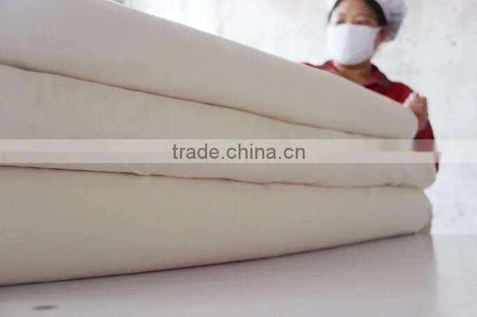 white plain cotton canvas fabric