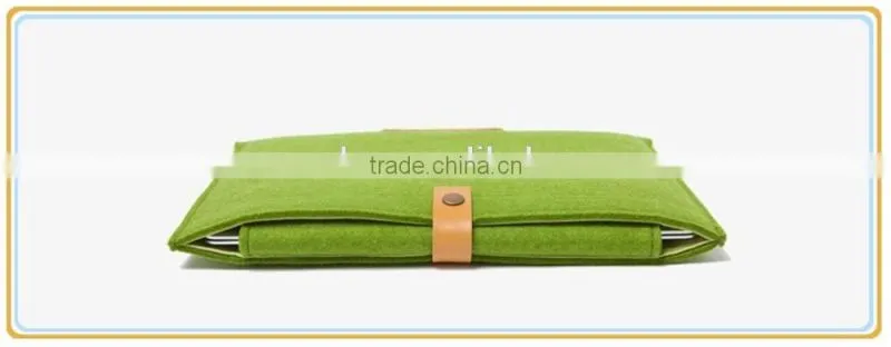 Hot Felt Protective Bag Laptop Sleeve Case For Macbook Laptop Air /Pro / Retina, 11.6",13.3"15.4"