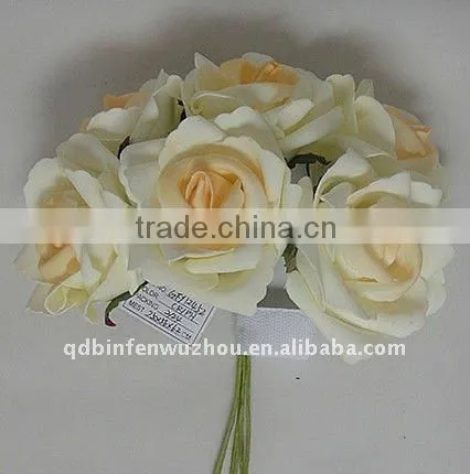 Lifelike Modern Design Artificial Flowers Wreaths for Spring Ornament
